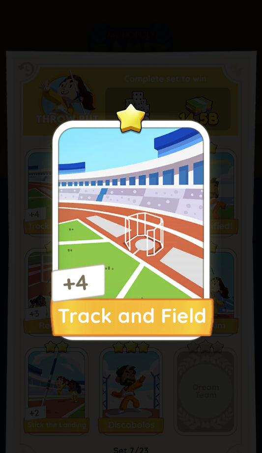 Track and Field Stickers