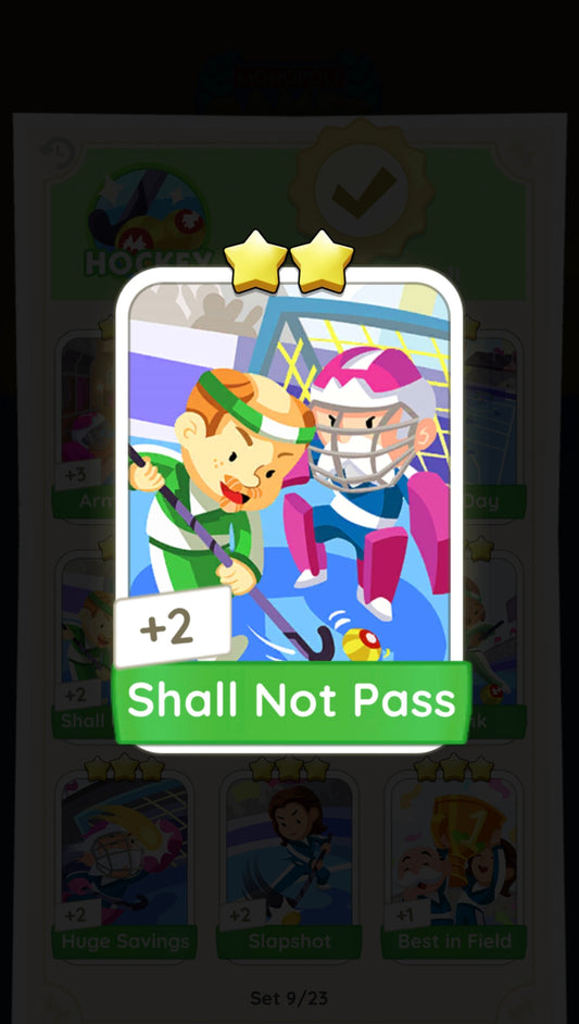 2 star - Shall Not Pass - S9