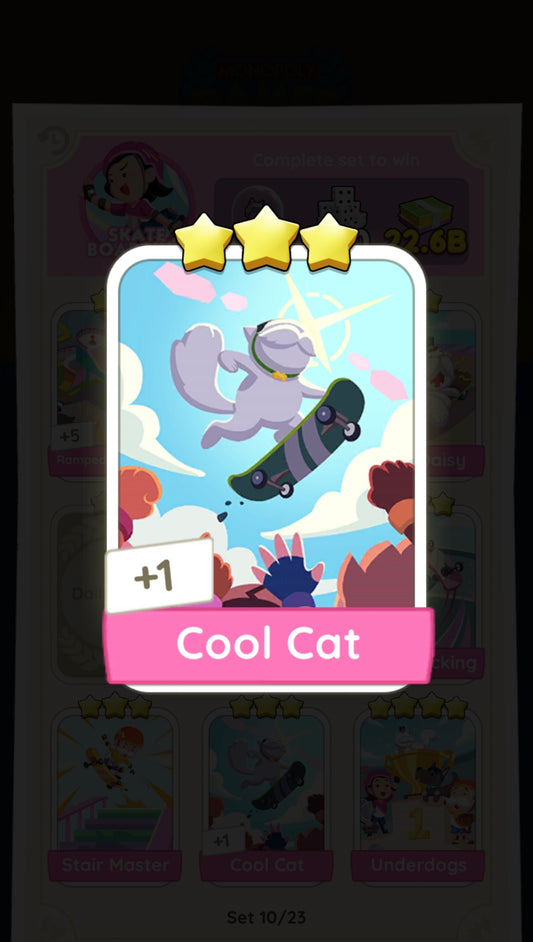 3 star - Cool Cat - S10