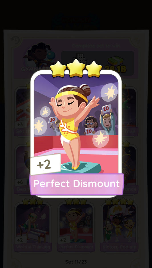 3 star - Perfect Dismount - S11