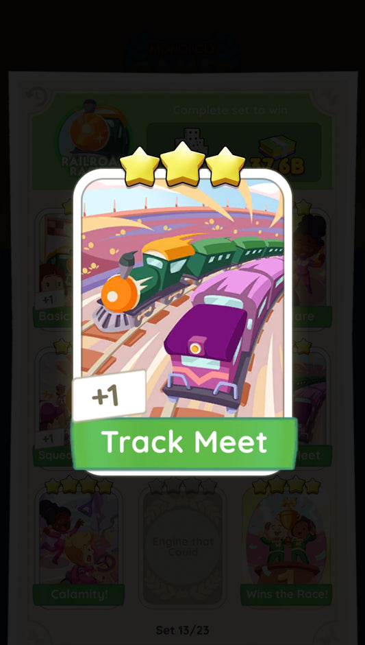 3 star - Track Meet - S13