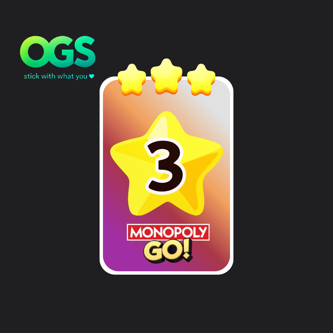 Monopoly Go 3 Star Stickers