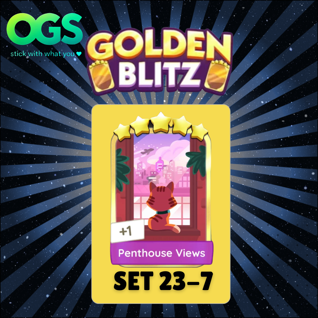 [PRE ORDER] Penthouse Views Set 23-7  5 Star Gold Sticker