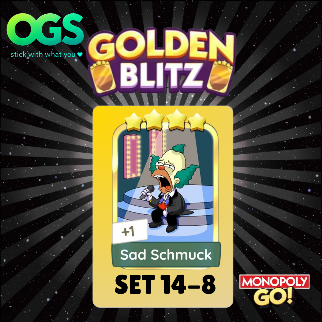 [PRE ORDER] Sad Schmuck Set 14-8 4 Star Gold Sticker