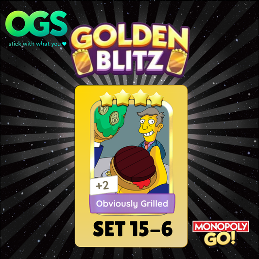 [PRE ORDER] Obviously Grilled Set 15-6 4 Star Gold Sticker