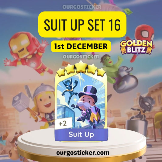 Golden Blitz Set 16-Suit Up