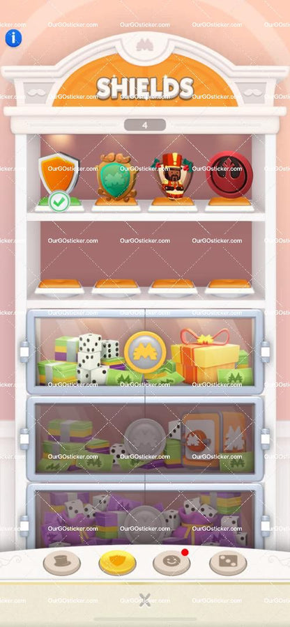 [Pre Made Account]Monopoly Go Account Sale  Level:1370  Dice:292000