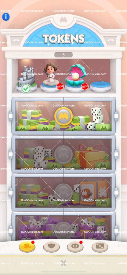 buy monopoly go sticker