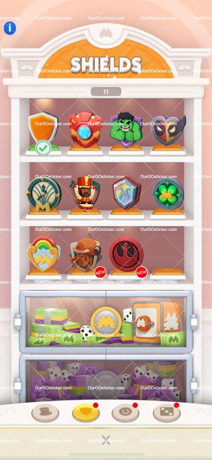 buy monopoly go sticker