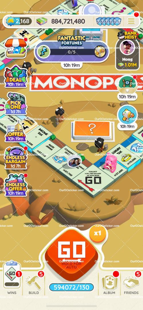 buy monopoly go sticker