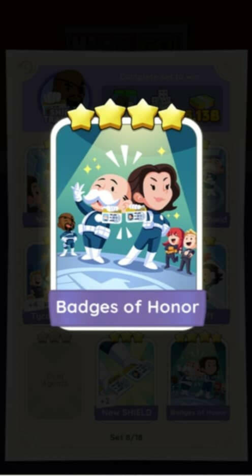 Badges of Honor 4 Star-Set 08-9