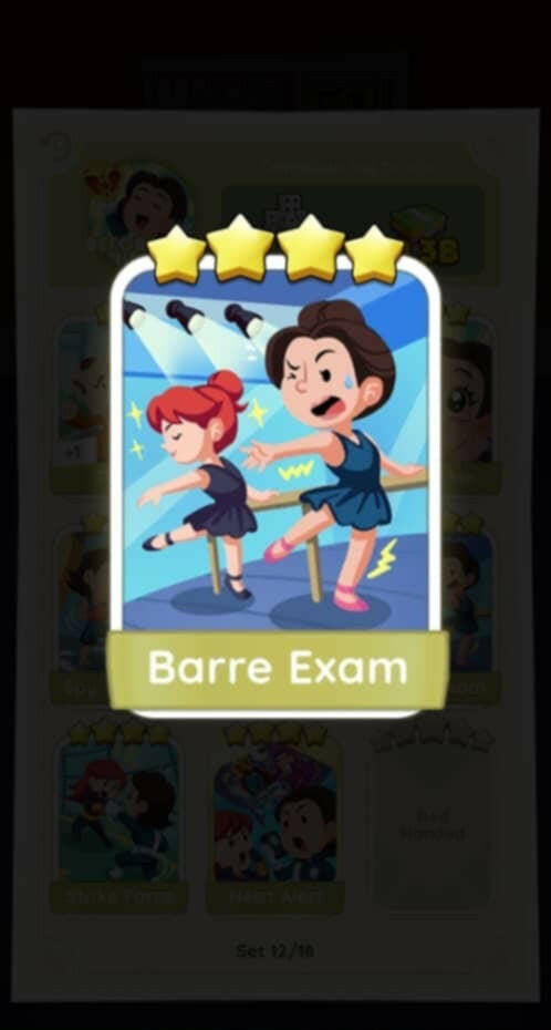 Barre Exam 4 Star-Set 12-6