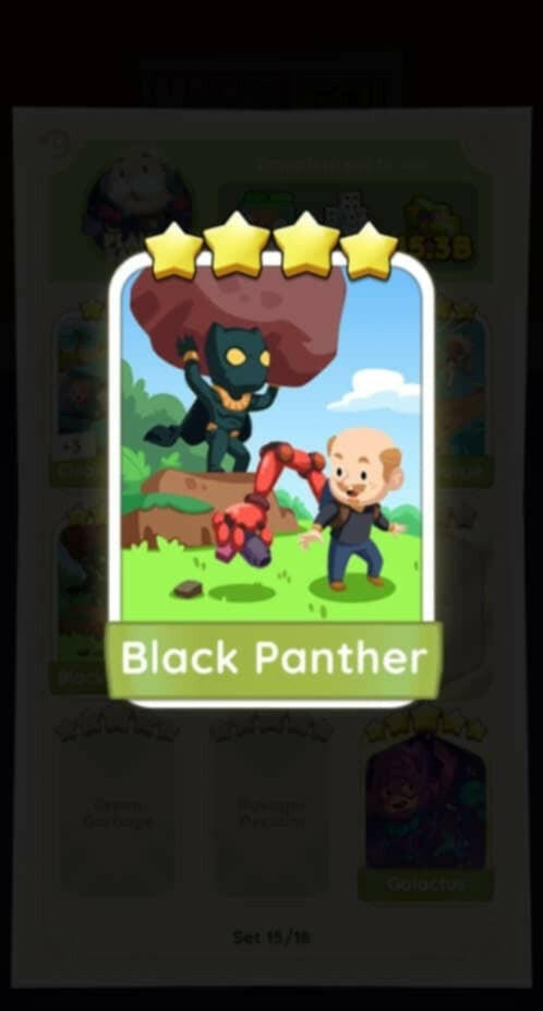 Black Panther 4 Star-Set 15-4