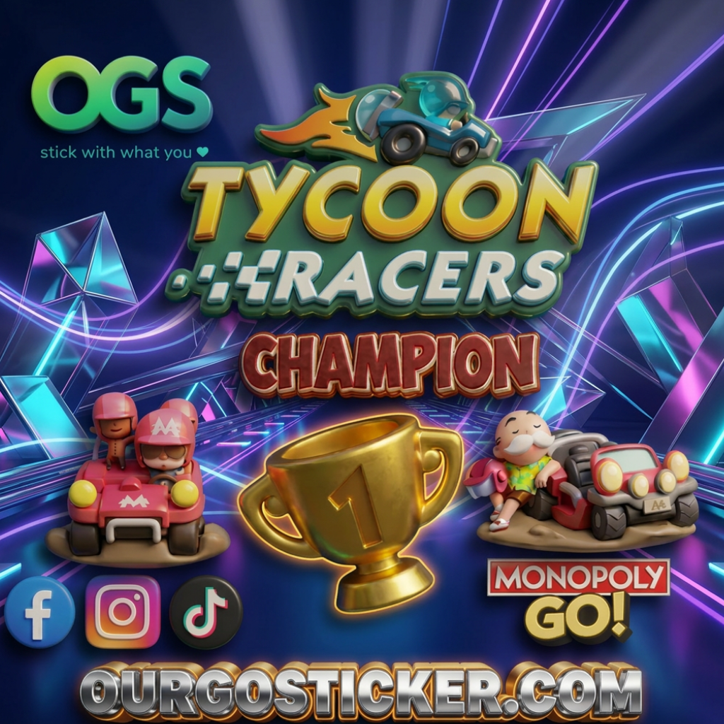 "1st Choice" Guaranteed #1st (CHAMPION ONLY) -Tycoon Racers Event x 3 Slots from us + 1 from you
