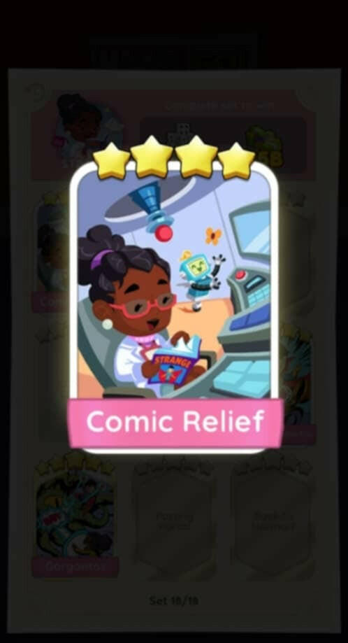 Comic Relief 4 Star-Set 18-1