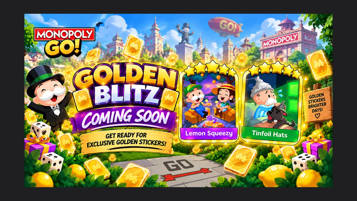 Golden Blitz Hector Set 21-6 and Extraterrestrial Set 19-8 Gold Stickers