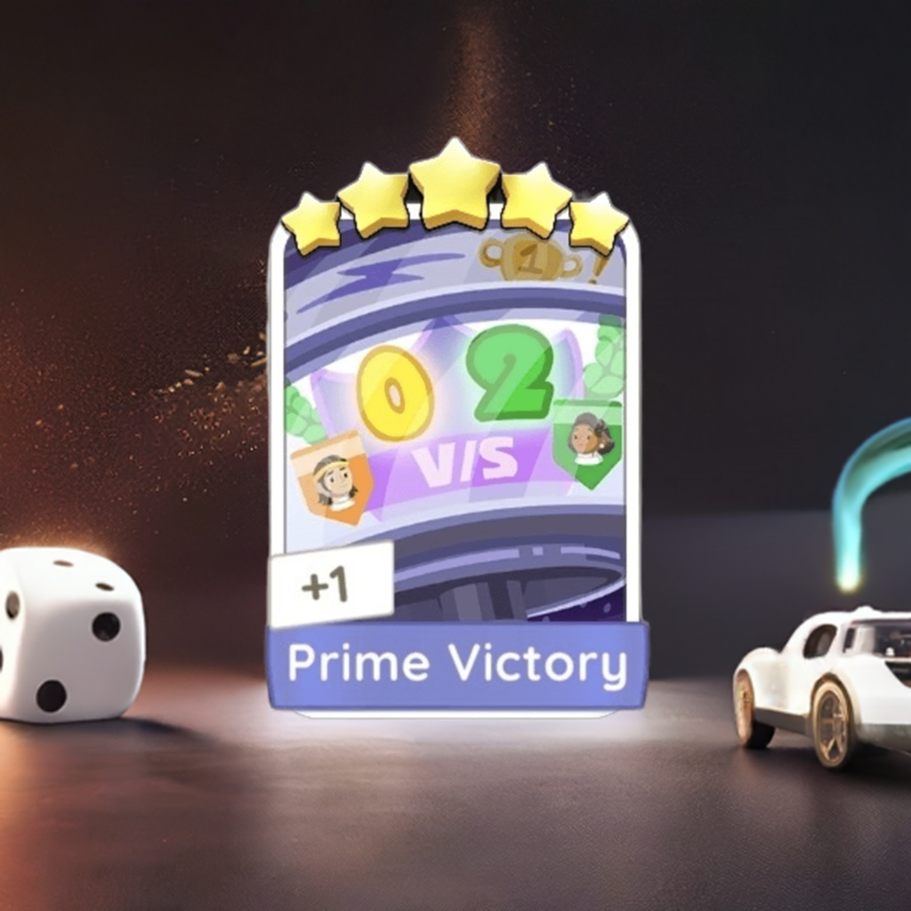 Monopoly Go 5 star sticker Set-22 Prime Victory