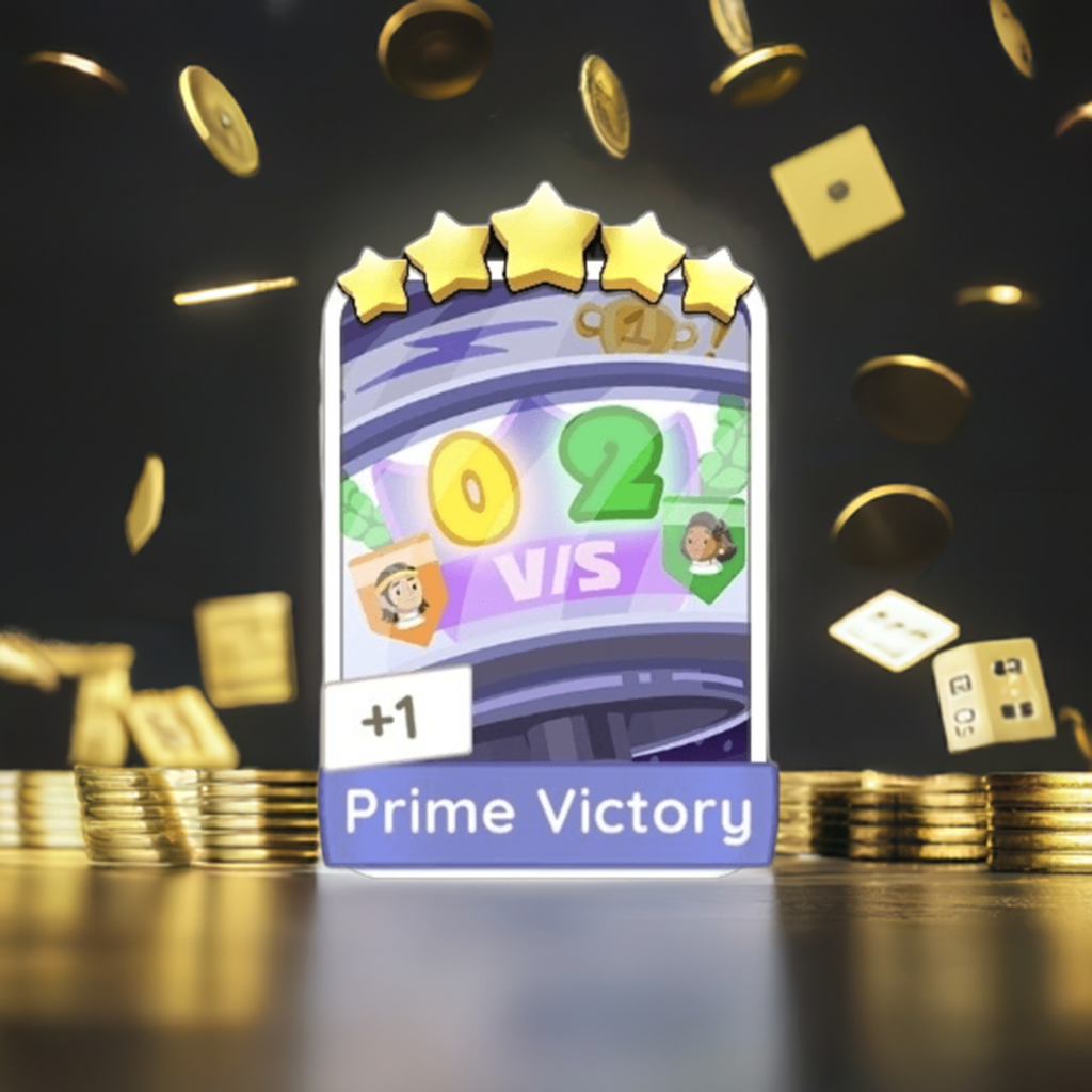 Monopoly Go 5 star sticker Set-22 Prime Victory