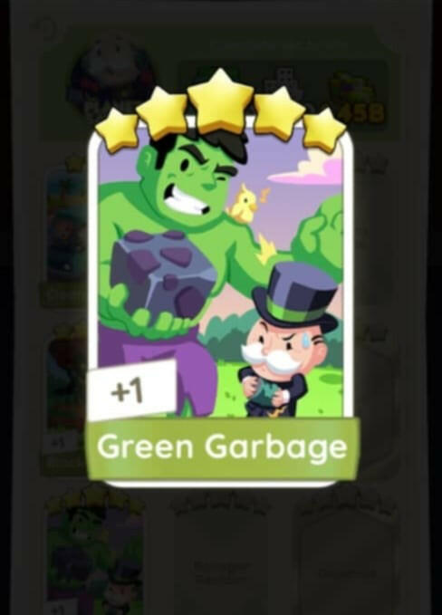 Green Garbage 5 Star-Set 15-7