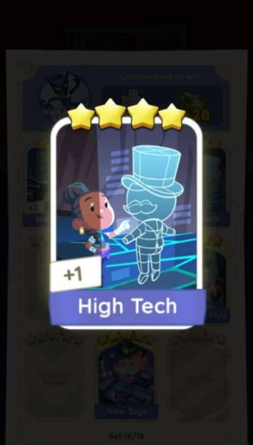 High Tech 4 Star-Set 16-3