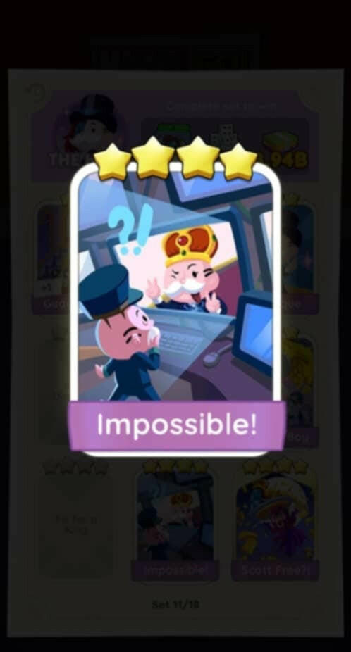 Impossible ! 4 Star-Set 11-8