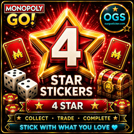 Monopoly GO Happy Harvest 4 Star Stickers Product | OurGoSticker