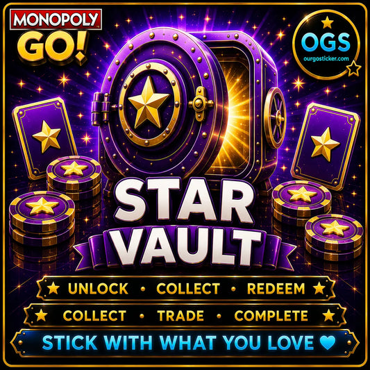 Monopoly GO Star Vault Product | OurGoSticker