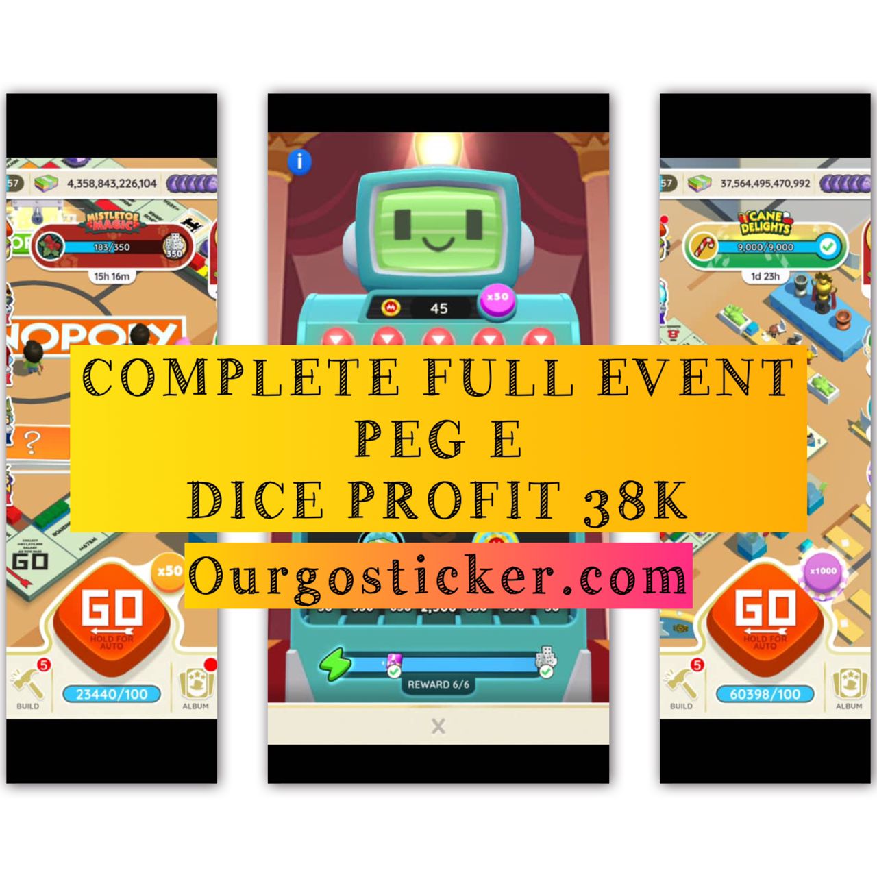 Solo & Leaderboard & event - OurGOstickerOurGOsticker