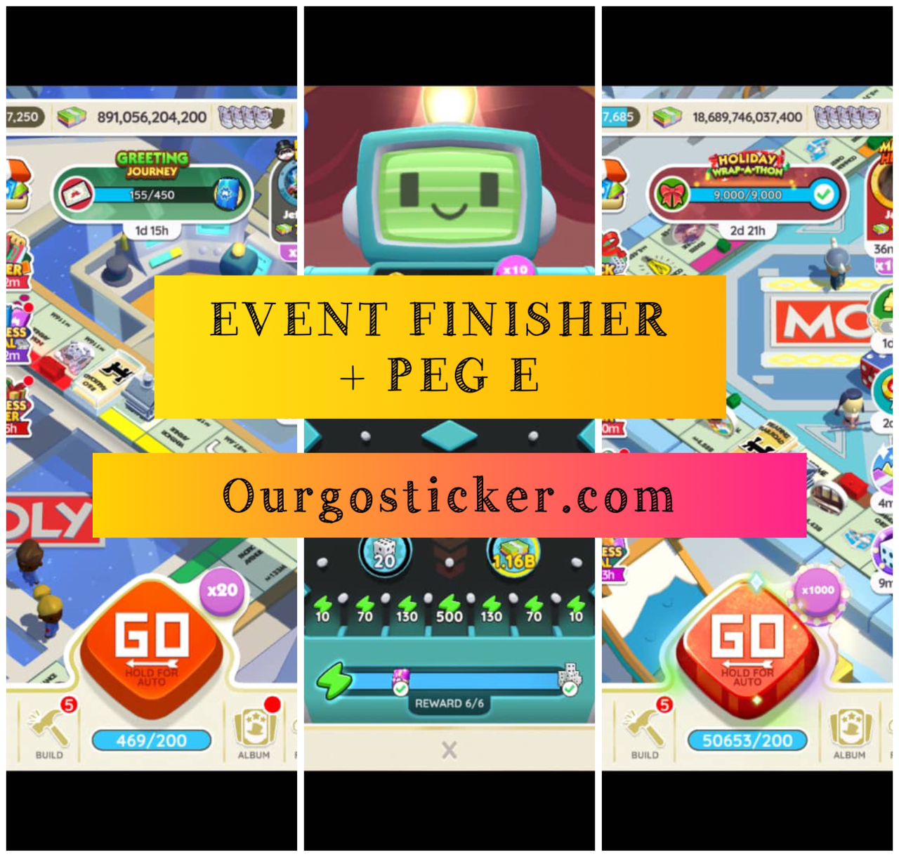 Solo & Leaderboard & event - OurGOstickerOurGOsticker