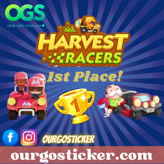 "1st Choice" Guaranteed #1st (CHAMPION ONLY) -Harvest Racers Event x 3 Slots from us + 1 from you