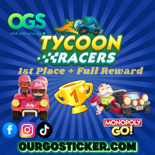 "2nd Choice" Tycoon Racers GUARANTEED 1ST CHAMPION + FULL REWARDS BOX ( 3 SLOT FROM US + 1 SLOT YOU )