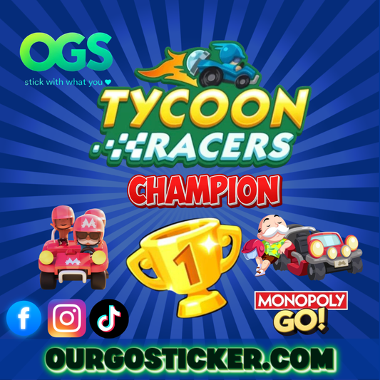 "1st Choice" Guaranteed #1st (CHAMPION ONLY) -Tycoon Racers Event x 3 Slots from us + 1 from you
