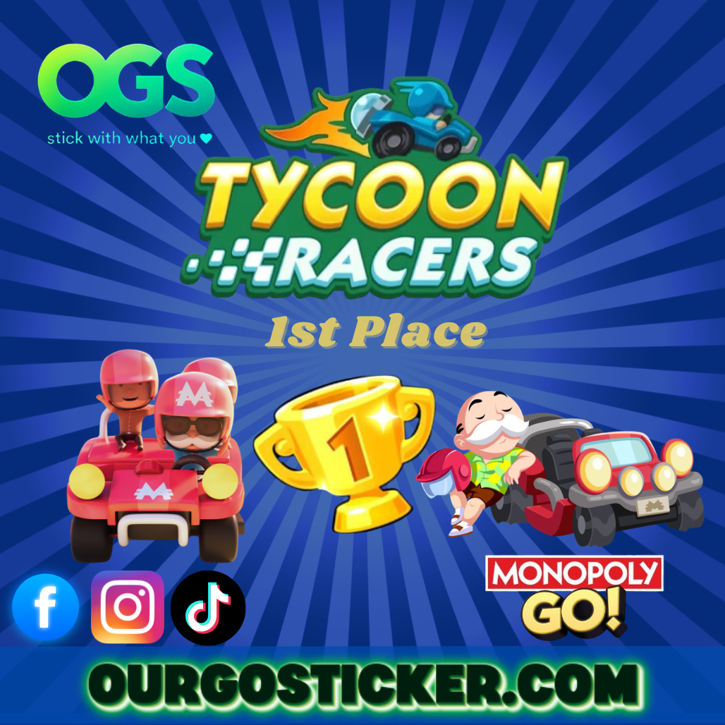 "1st Choice" Guaranteed #1st (CHAMPION ONLY) -Tycoon Racers Event x 3 Slots from us + 1 from you