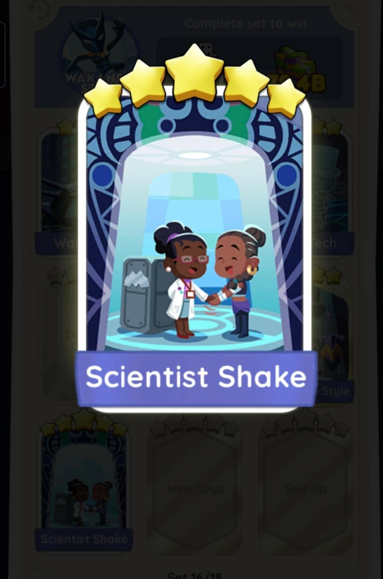 Scientist Shake 5 Star - Set 16-7